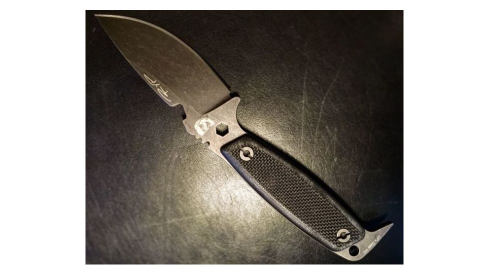 DPx Gear DPx HEST II,3.18in Fixed Blade Knife,Assault Stonewashed DPHSX050