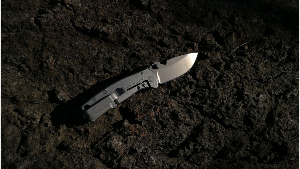 DPx Gear DPx HEST/F Urban Folding Knife, 2.9in, CPM 154, G-10, OD green and ghost grey, DPHSF060