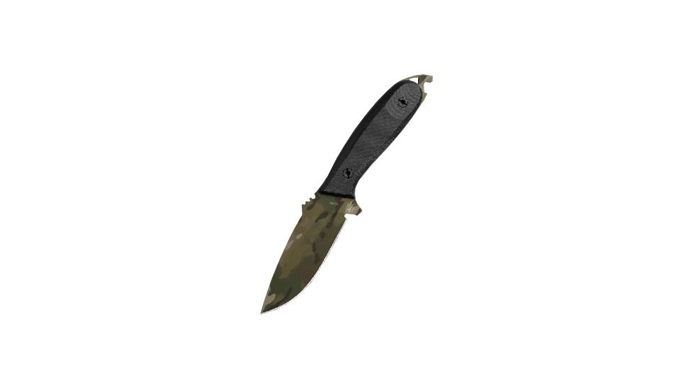 DPx Gear HEFT 4 Assault, 4in Fixed Blade Knife, Multicam DPHFX033