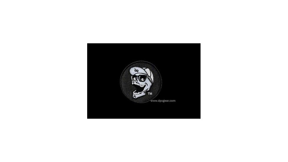 DPx Gear Logo Insignia, Black, Mr. DP Logo Patch DPLSP001