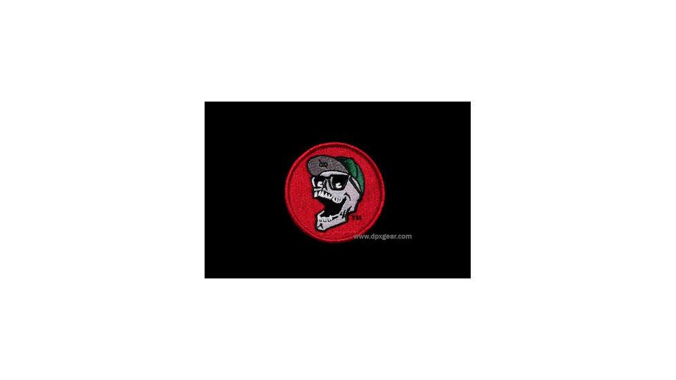 DPx Gear Logo Insignia, Red, Mr. DP Logo Patch DPRDP001