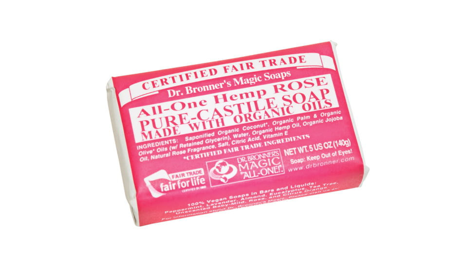 Dr. Bronners Rose Bar Soap OBRO05