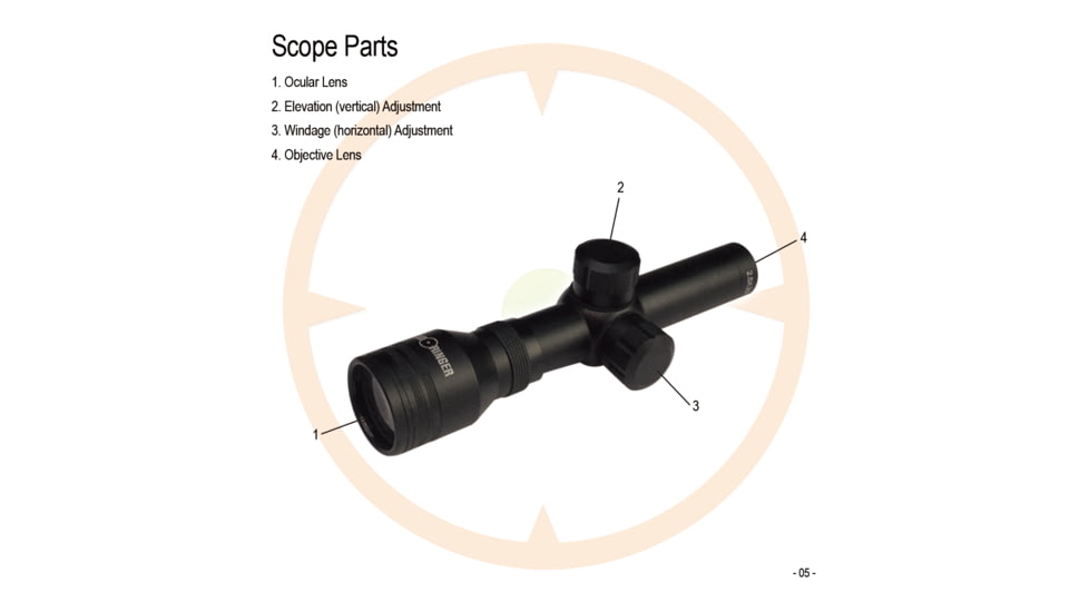 Dead Ringer Dead Ringer 2.5x20mm Scope, Black, DR2728