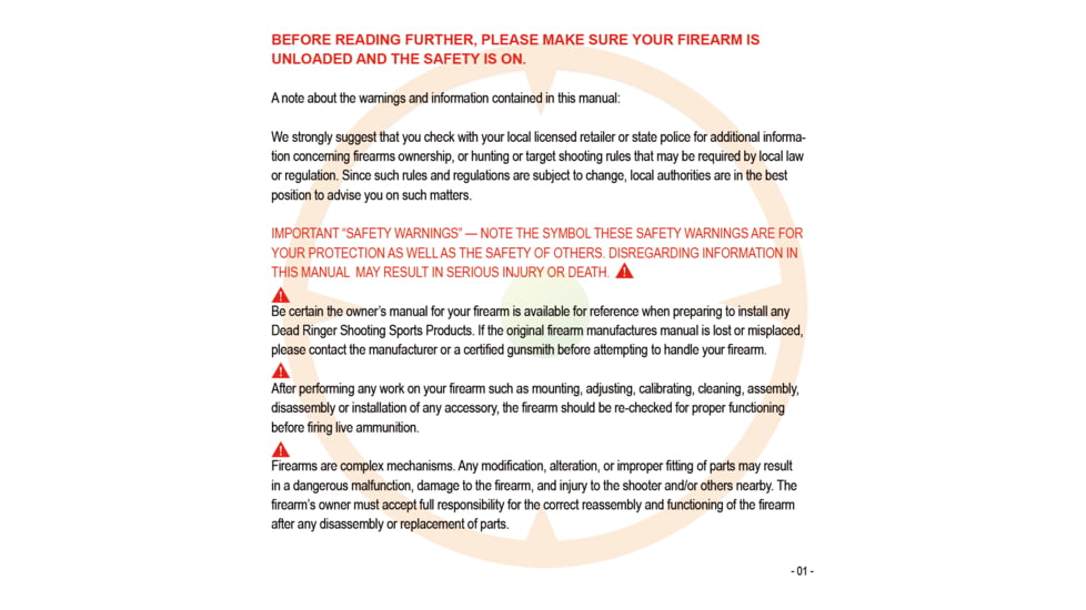 Dead Ringer Dead Ringer 3-9x40 Scope, Black, DR4777