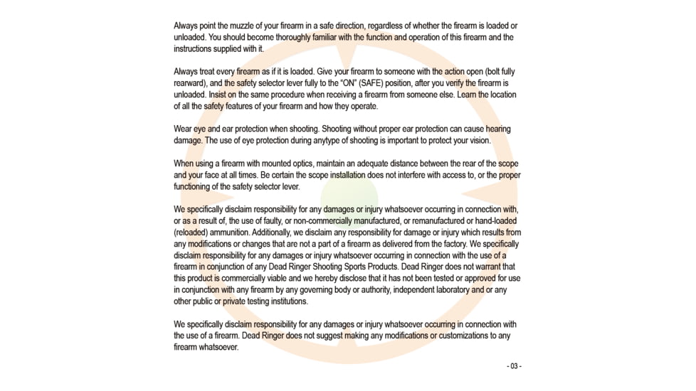 Dead Ringer Dead Ringer 3-9x40 Scope, Black, DR4777