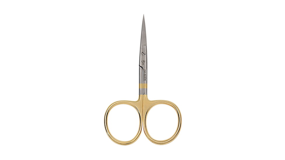 Dr. Slick Straight All Purpose Scissor, 4in, Gold Loops, SAP4G