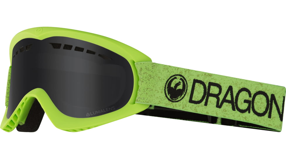 Dragon DX Goggles, Green/Dark Smoke, 257885732973