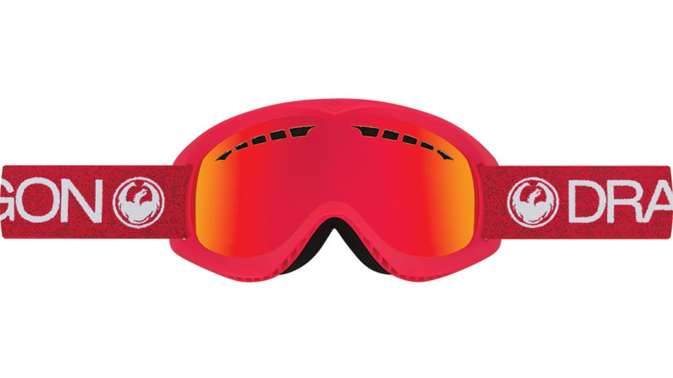 Dragon DX Goggles-Red-Ionized