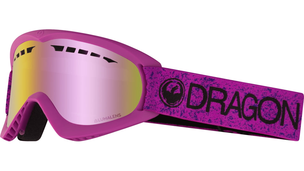 Dragon DX Goggles, Violet/Lumalens Pink Ion, 228505732271