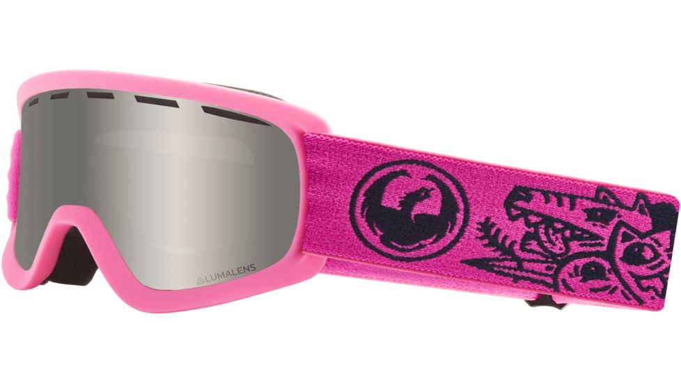 Dragon LIL D Goggles, Critter/Lumalens Silver Ion, 286424425400