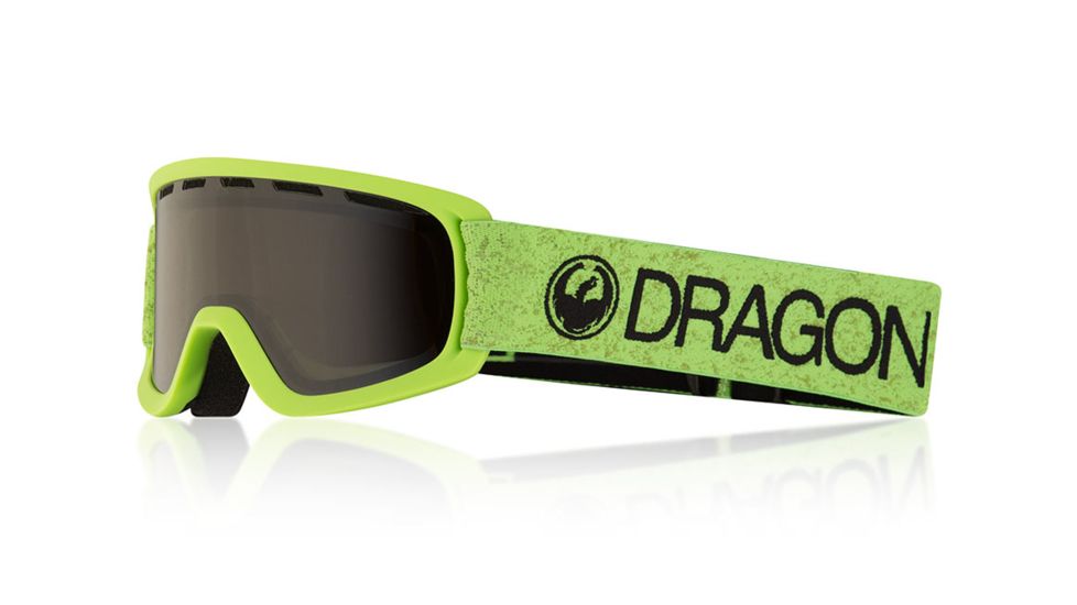 Dragon LiL D Goggles, Green/Dark Smoke, One Size 286344425973
