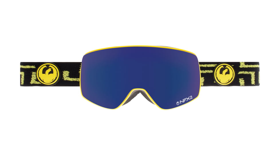 Dragon NFX2 Goggles-West-Dark Smoke Blue Ionized