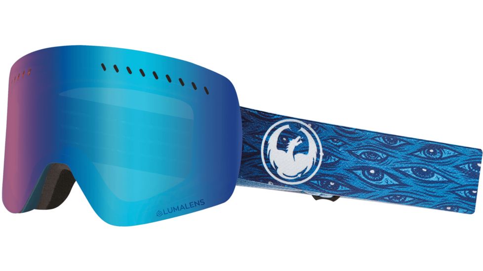 Dragon NFXS Goggles, Midnight/Lumalens Blue Ion, 286366429600