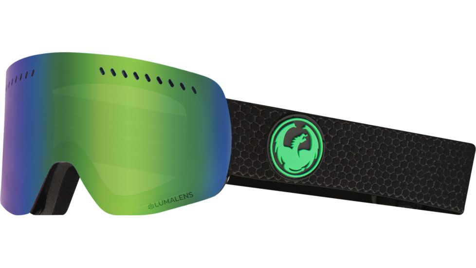 Dragon NFXS Goggles, Split/Lumalens Green Ion, 286366429333
