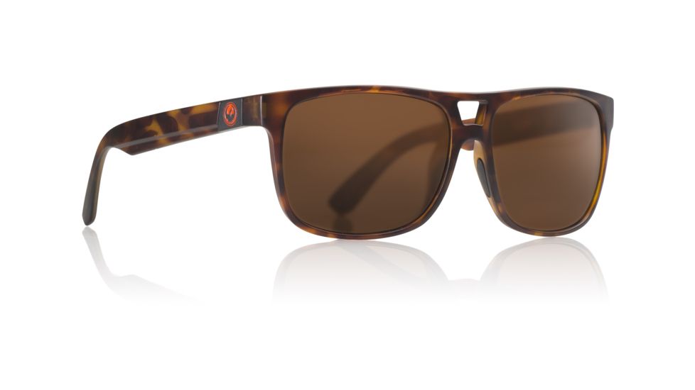 Dragon Roadblock Polar Sunglasses - Mens, Matte Tortoise/Brown, 33268-Matte Tortoise/Brown