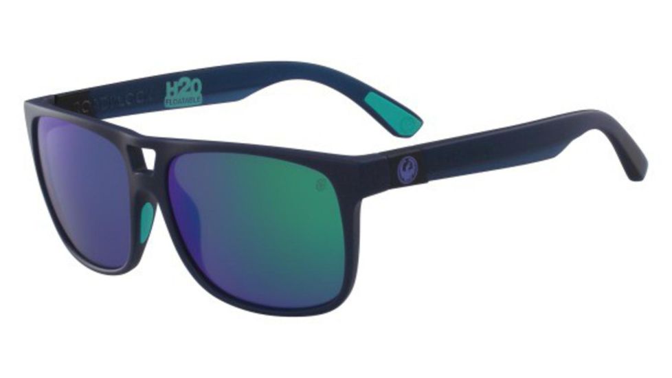 Dragon Roadblock Sunglasses - Mens, Matte Deep Navy/Blue Sky Io, 29395-MDN/BS
