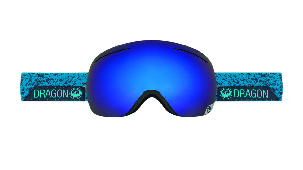 Dragon X1, Stone Blue/Dark Smoke Blue + Yellow Red Ion 7528667