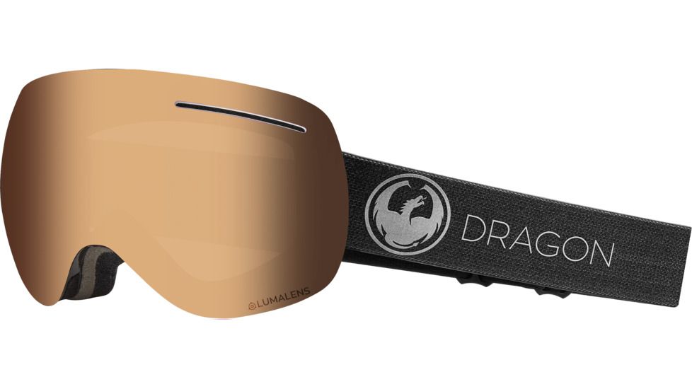 Dragon X1 Goggles, Echo/Lumalens Photochromic Amber, 379117528339