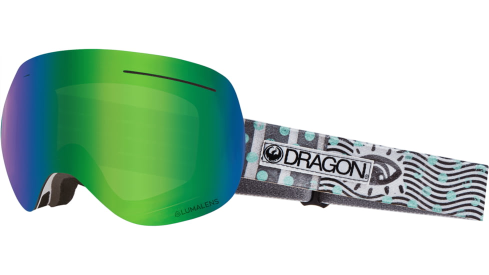 Dragon X1 Goggles, Newwave/Lumalens Green Ion, 286007528800