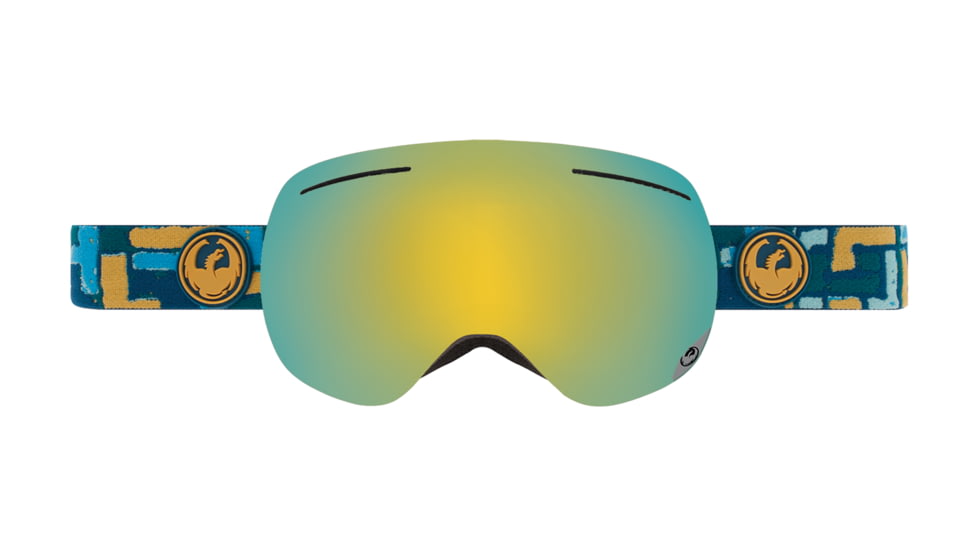 Dragon X1 Goggles-Plot-Gold Ionized