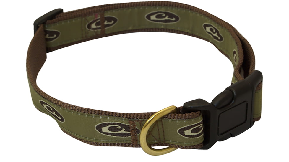 DRAKE Team Dog Adjustable Collar, Brown, DW9805