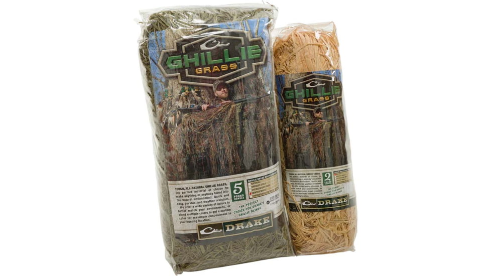 DRAKE Ghillie Grass Bundle, 2 lb, Winter Wheat, DHG9000WTW