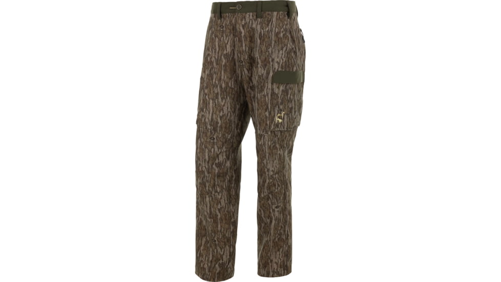 DRAKE Ol' Tom Stretch Turkey Pants - Men's, Mossy Oak Bottomlands Camo, 2XL, OT0023-006-5