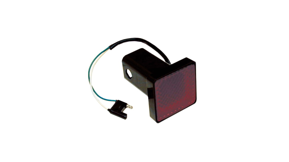 Draw-Tite Tube Cover 2" Square Brake Light w/4-Flat Plug Receiver 74700