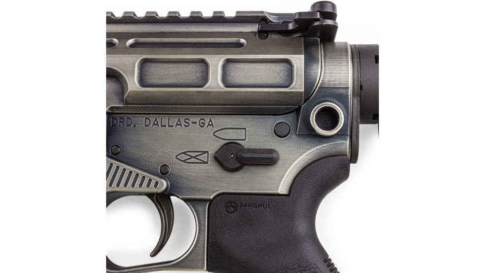 DRD Tactical Traditional Ambi Safety Selector, AR15/AR10, Black, DFG-AMBI-SS-T