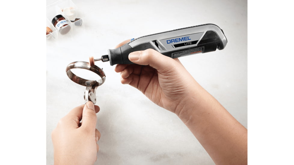 Dremel Lite 4-Volt Multipurpose Cordless Rotary Tool, Gray, 7760-N/10