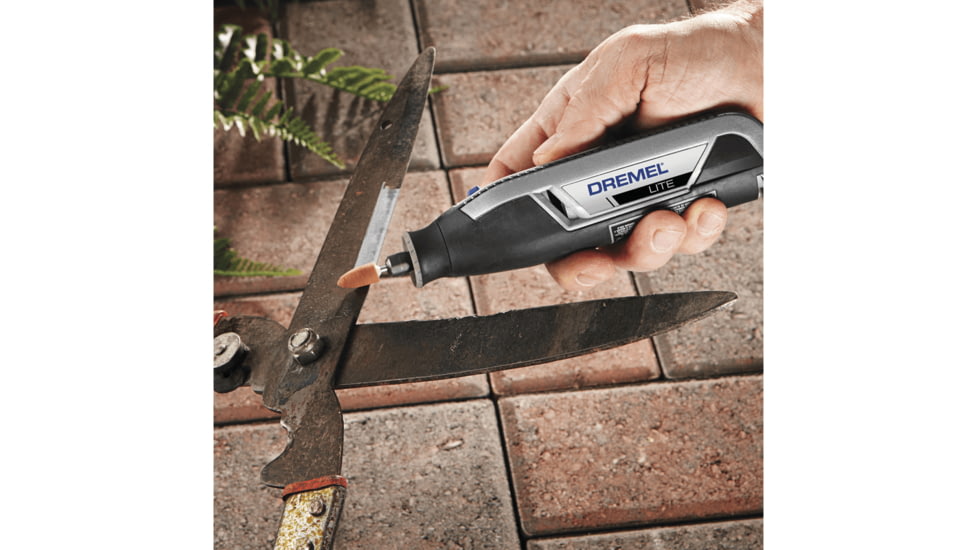 Dremel Lite 4-Volt Multipurpose Cordless Rotary Tool, Gray, 7760-N/10