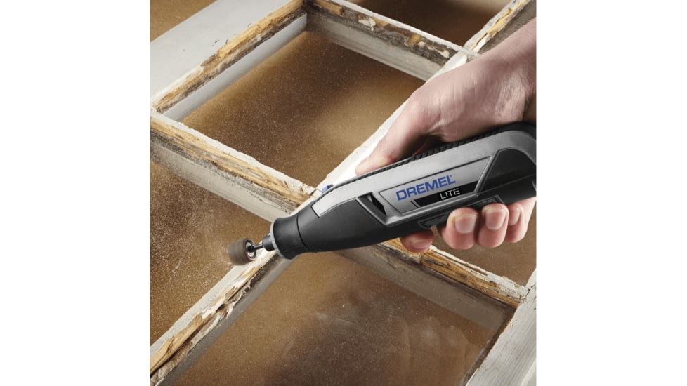 Dremel Lite 4-Volt Multipurpose Cordless Rotary Tool, Gray, 7760-N/10