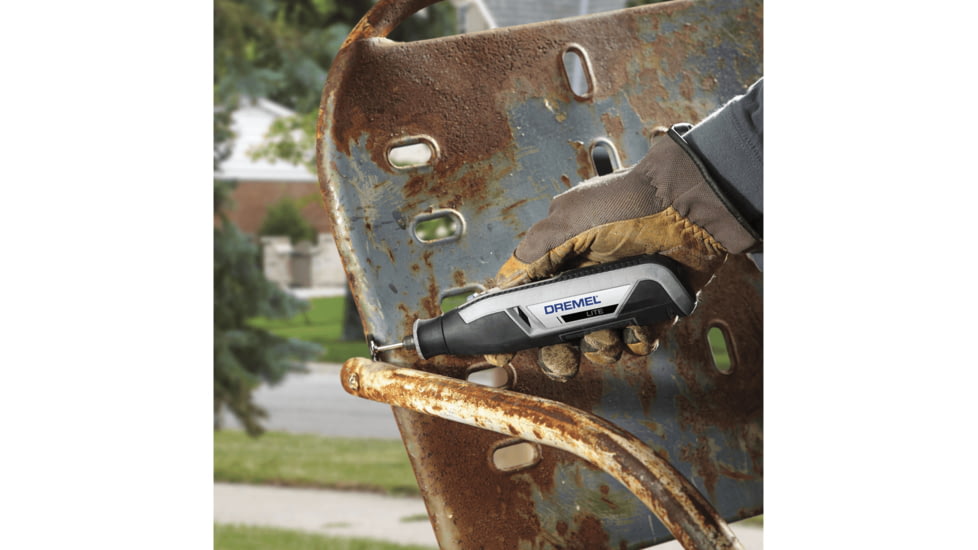 Dremel Lite 4-Volt Multipurpose Cordless Rotary Tool, Gray, 7760-N/10