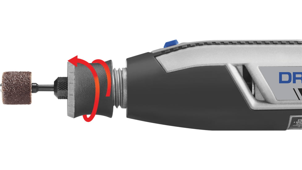 Dremel Lite 4-Volt Multipurpose Cordless Rotary Tool, Gray, 7760-N/10