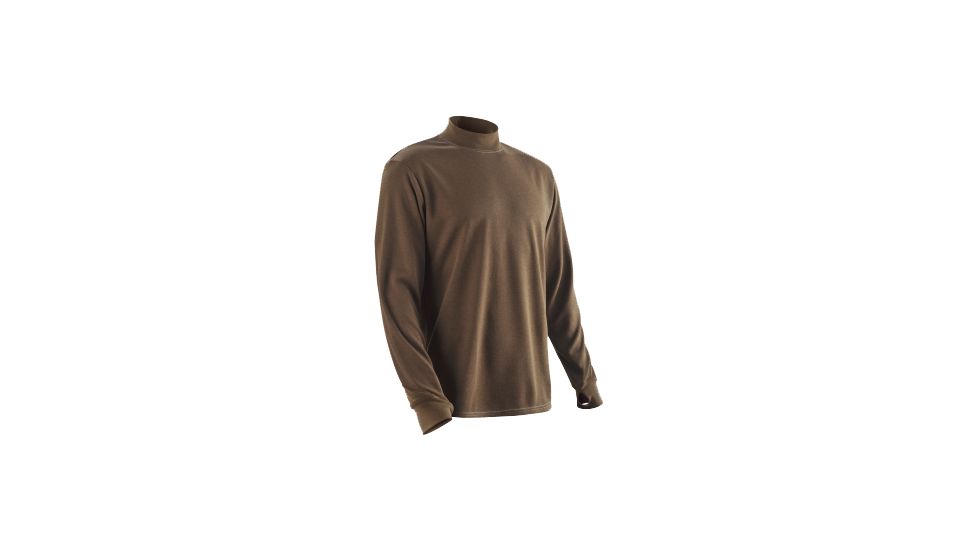 DRIFIRE FR Flight Deck Long Sleeve Jersey, Men's, Brown, Large, DF2-246FDS-DB-LG