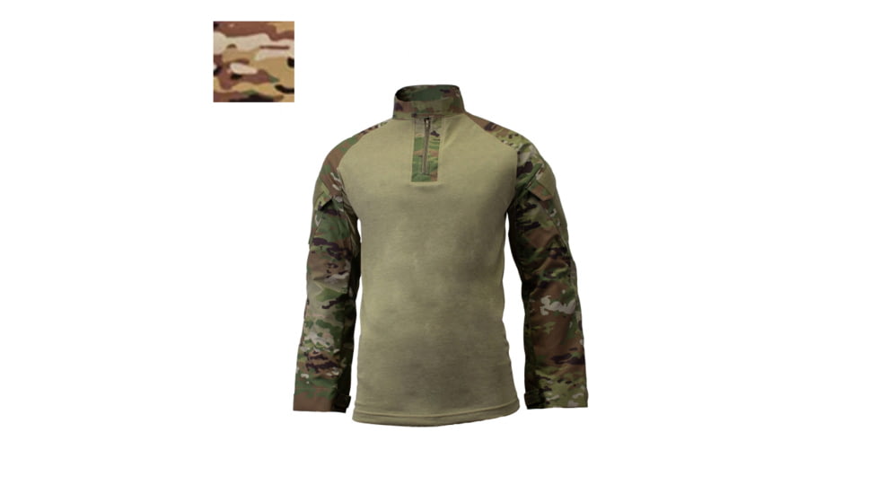 DRIFIRE FORTREX V2 FR Combat Shirt - Men's, Long, Multicam, Medium, DF4-550VCS-MC-MDL
