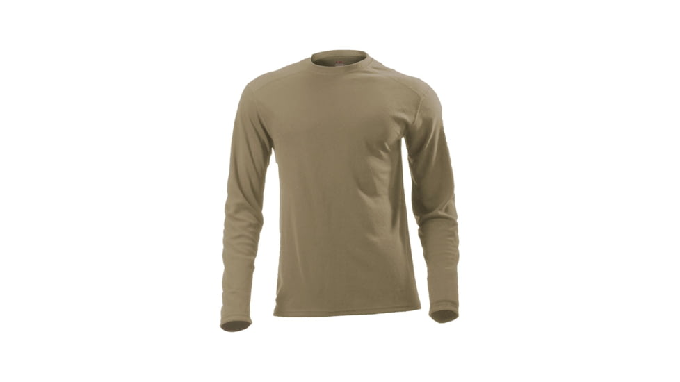 DRIFIRE FR Heavyweight Long Sleeve Tee - Men's, Tan 499, Small, DF2-245LS-TN-SM