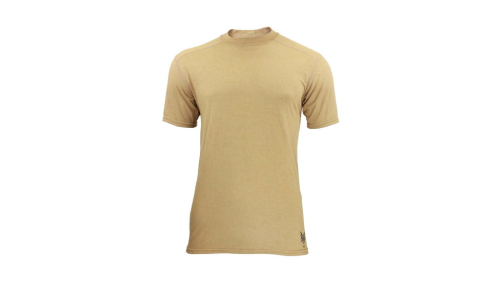 DRIFIRE FR-L1 Athletic Short Sleeve Tee, 3 Pack, Coyote Brown, Small, DF4-303TS-3PK-CB-SM