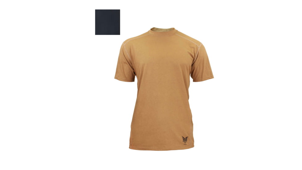 DRIFIRE FR-L1 Performance Short Sleeve, Black, Large, DF4-606TS-BK-LG