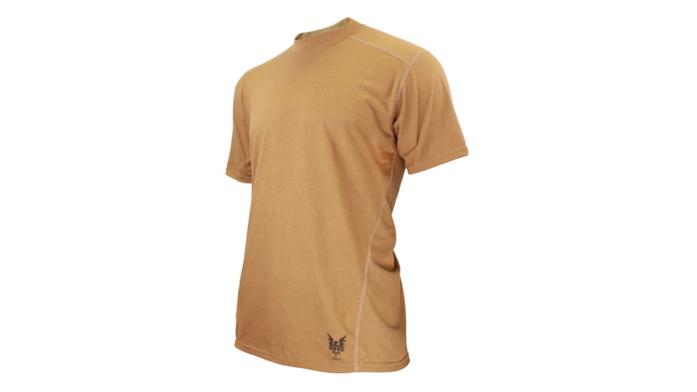 DRIFIRE FR-L1 Performance Short Sleeve, Tan 499, Small, DF4-606TS-TN-SM