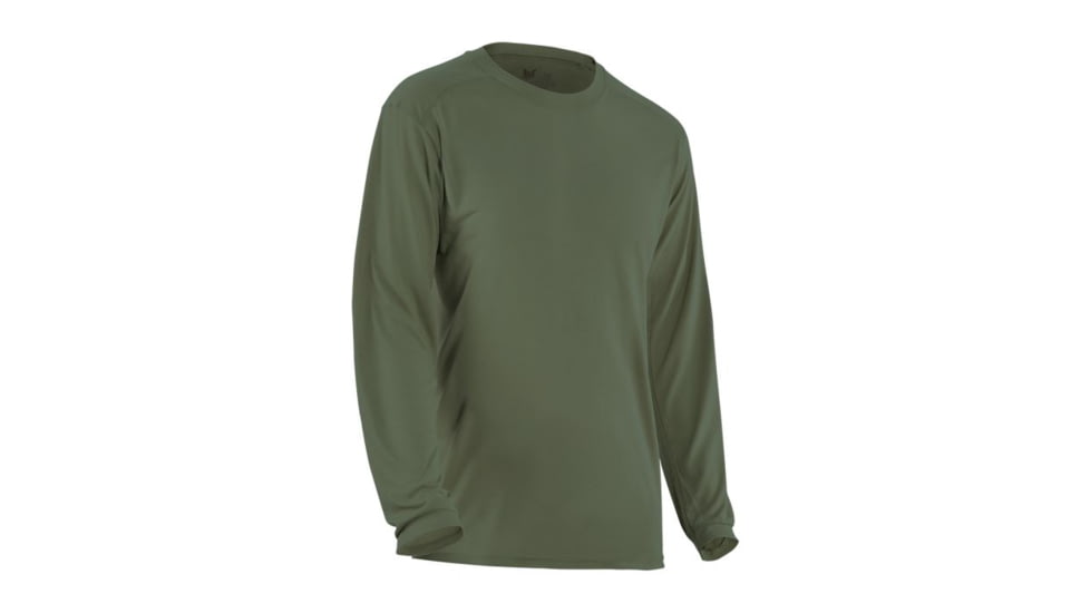 DRIFIRE FR Ultra Lightweight Long Sleeve Tee - Men's, Marine Olive Drab, Small, DF4-505LS-MO-SM