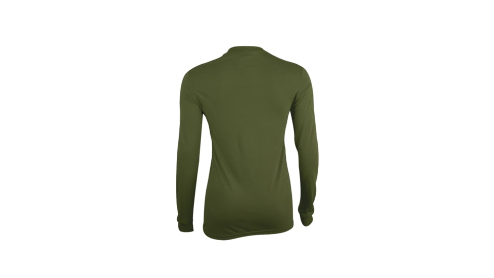 DRIFIRE FR Ultra Lightweight Long Sleeve Tee - Womens, Marine Olive Drab, Large, DF4-505LSW-MO-LG