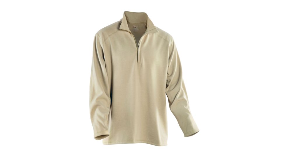 Drifire Mock-Zip Fleece Sweat Shirt Desert Sand XL 20000100-DS-XL