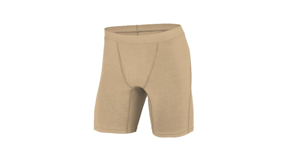 DRIFIRE Prime FR Mid-Weight Soft Compression Boxer Brief - Men's, Desert Sand, Medium, DF2-MIL-762-PBB-DS-MD