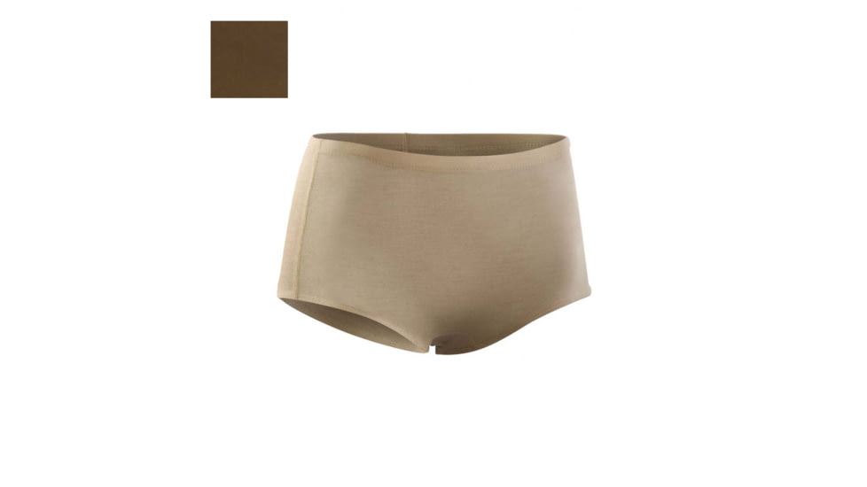DRIFIRE Prime FR Mid-Weight Soft Compression Boy Shorts - Women's, Coyote Brown, Medium, DF2-762-BS-CB-MD