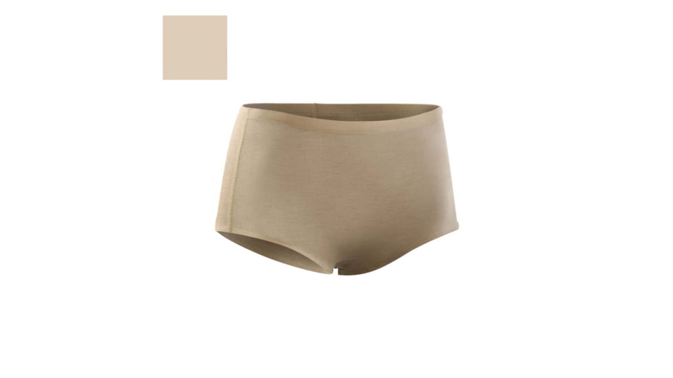 DRIFIRE Prime FR Mid-Weight Soft Compression Boy Shorts - Women's, Tan 499, Small, DF2-762-BS-TN-SM