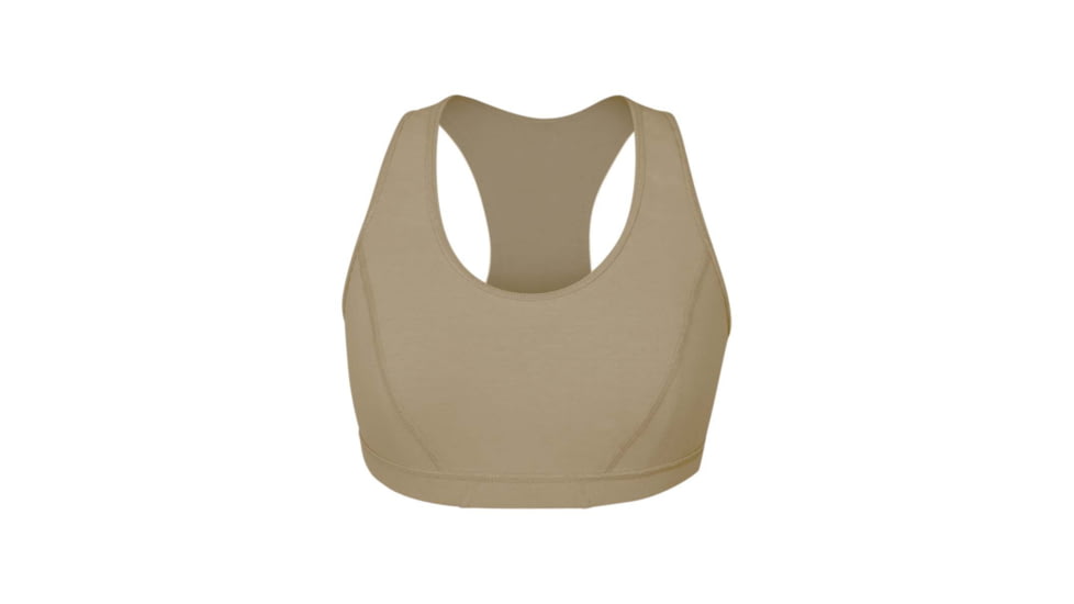 DRIFIRE Prime FR Mid-Weight Soft Compression Sports Bra - Women's, Desert Sand, Large, DF2-762-SB-DS-LG