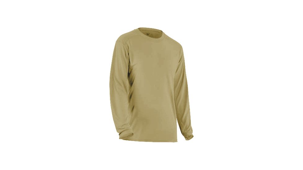 DRIFIRE FR Ultra Lightweight Long Sleeve Tee, Men's, Desert Sand, Large, 20000169-DS-L