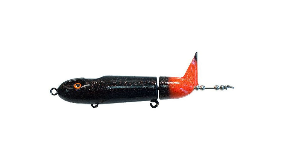 Drifter Tackle Pacemaker Black 7in, Orange Tail, PM7-100