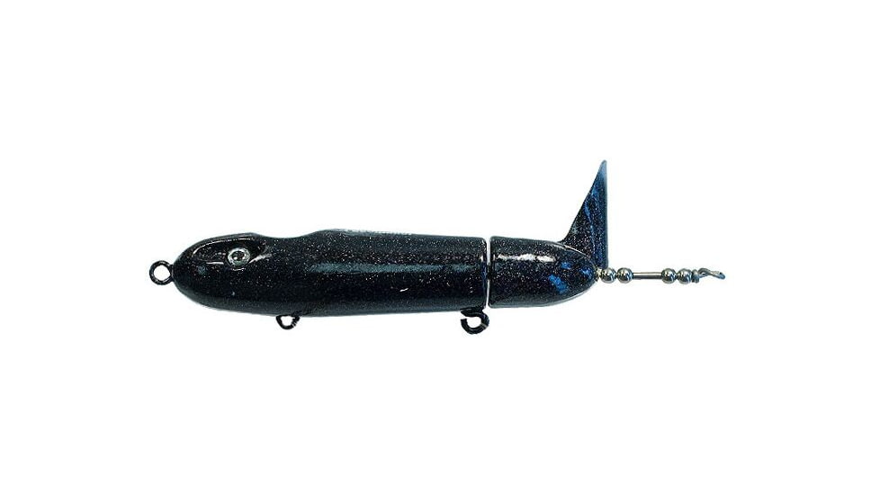 Drifter Tackle Pacemaker Black 7in, Silver Glitter, PM7-80